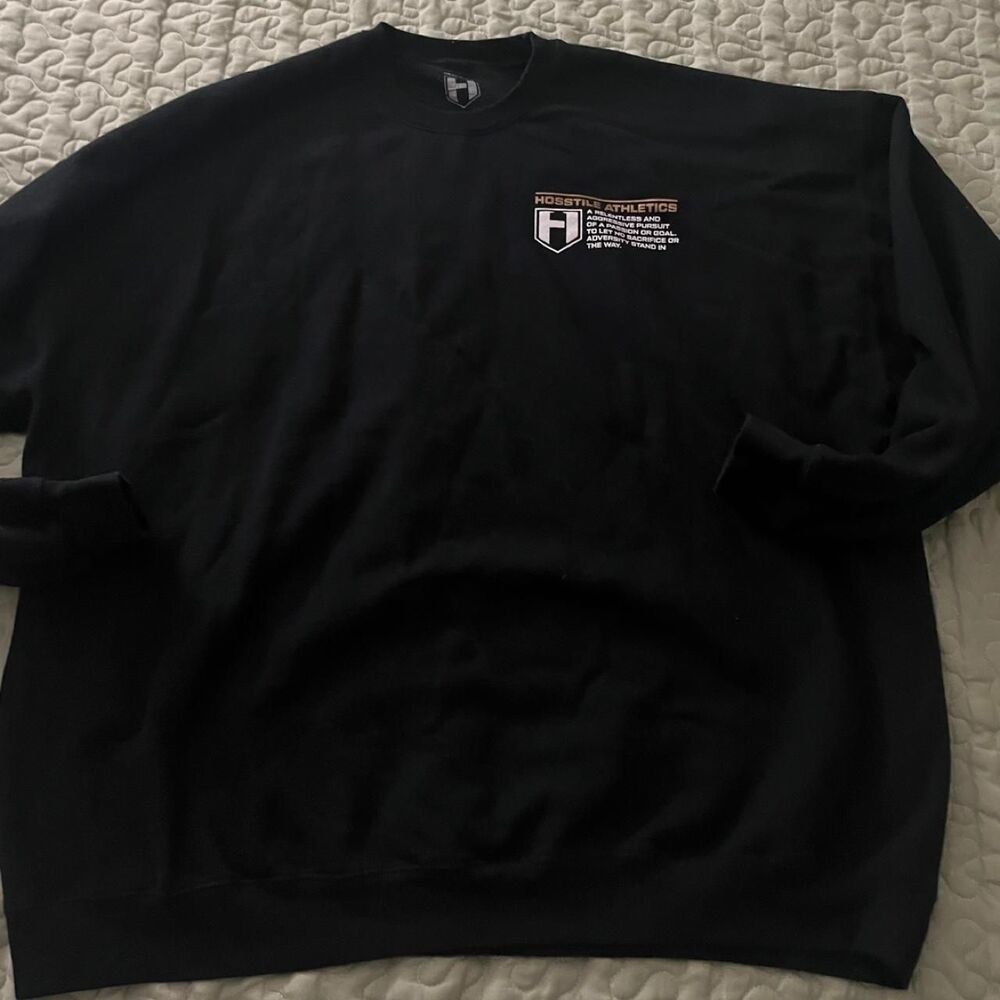 Hosstile Athletics Men's (XXL)Black Sweatshirt